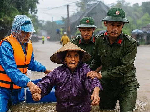 Mưa lũ miền Trung: Thiên tai, nhân tai và bản lĩnh con người