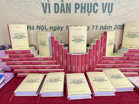 Cuốn sách của cố Tổng Bí thư Nguyễn Phú Trọng là tư liệu quý, "kim chỉ nam" cho lực lượng Công an