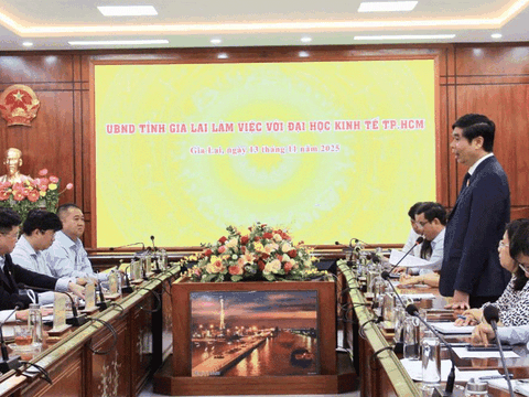 Gia Lai ký kết thỏa thuận hợp tác với Đại học Kinh tế TP. Hồ Chí Minh: Tăng cường phát triển nguồn nhân lực và đổi mới sáng tạo