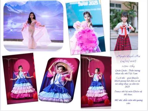 Mẫu nhí Nguyễn Quỳnh Mai: Hạt giống vàng trong làng model Việt