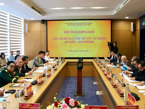 Hải Phòng: Tổ chức Hội thảo khoa học về giá trị bộ sưu tập cổ vật tư nhân An Biên