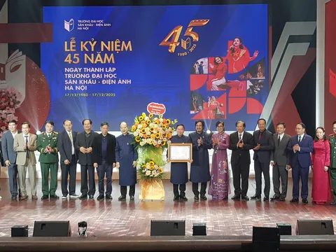 Lễ kỷ niệm 45 năm ngày thành lập Trường Đại học Sân khấu – Điện ảnh Hà Nội (1980 – 2025)