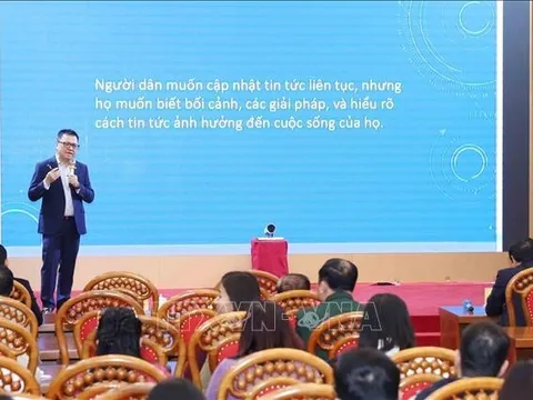 Tập huấn báo chí tuyên truyền Đại hội đại biểu toàn quốc lần thứ XIV của Đảng