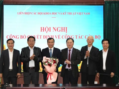 VUSTA tổ chức Hội nghị công bố các Quyết định về công tác cán bộ