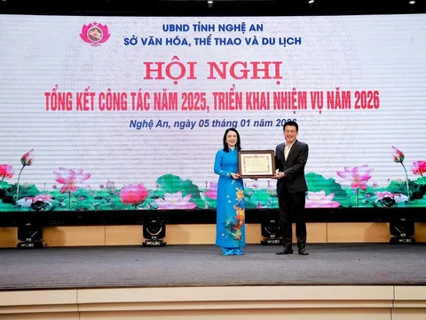 Ngành Văn hóa, Thể thao và Du lịch Nghệ An tổng kết công tác năm 2025, triển khai nhiệm vụ năm 2026