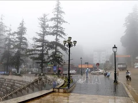 Ngày 13/1: Miền núi Bắc Bộ rét đậm rét hại, có thể gây băng giá và sương muối