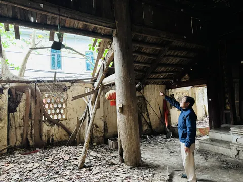 Phú Thọ: Hãy cứu lấy đình Hiển Lễ - Di tích lịch sử cấp tỉnh nay chỉ còn lại phế tích