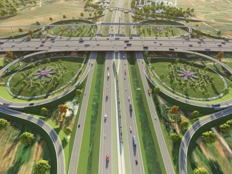 Đầu tư gần 5.390 tỉ đồng cho đường song hành Vành đai 4-Vùng Thủ đô