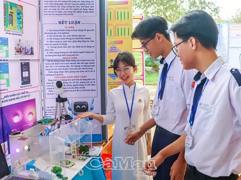 60 dự án khoa học kỹ thuật xuất sắc của học sinh trung học