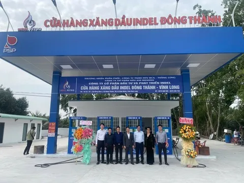 INDEL khai trương chuỗi cửa hàng xăng dầu tại các tỉnh miền Tây