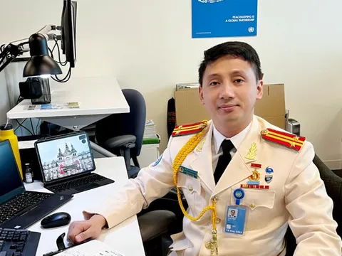Sĩ quan Công an Việt Nam làm Chánh Văn phòng cố vấn Cảnh sát Liên hợp quốc tại New York