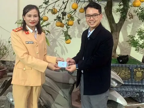 Hà Nội: Bất ngờ nhận lại xe máy sau 4 năm bị mất trộm