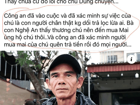 Cần làm rõ thông tin quanh vụ việc người bán mai từ Bình Định ra Nghệ An