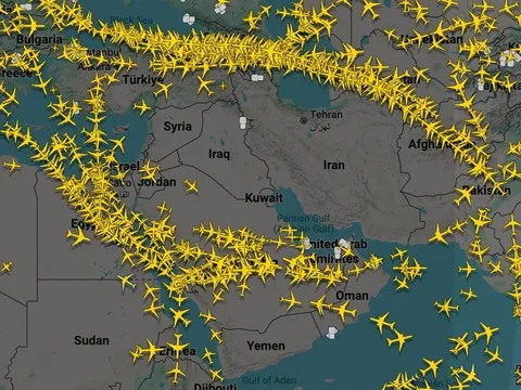 Không phận Trung Đông "đóng sập", hàng không thế giới rơi vào hỗn loạn