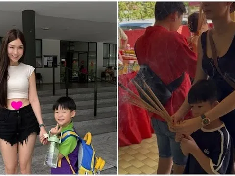 Tranh cãi mạng xã hội: Người mẹ gây “bão” khi mặc trang phục đón con ngày đầu đến trường