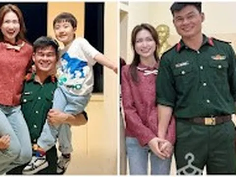 Hòa Minzy được bạn trai đại úy đưa về đơn vị ra mắt: Ảnh ôm eo, nắm tay gây bão mạng