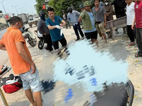 Tai nạn giao thông nghiêm trọng tại Diễn Châu, Nghệ An, cần tìm người thân nạn nhân